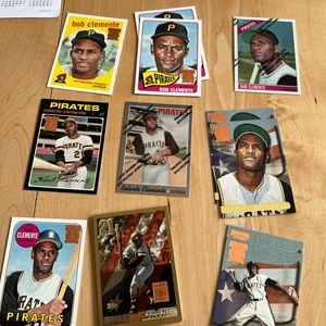 Various baseball cards